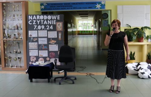 Czytaj więcej: NARODOWE CZYTANIE 2024